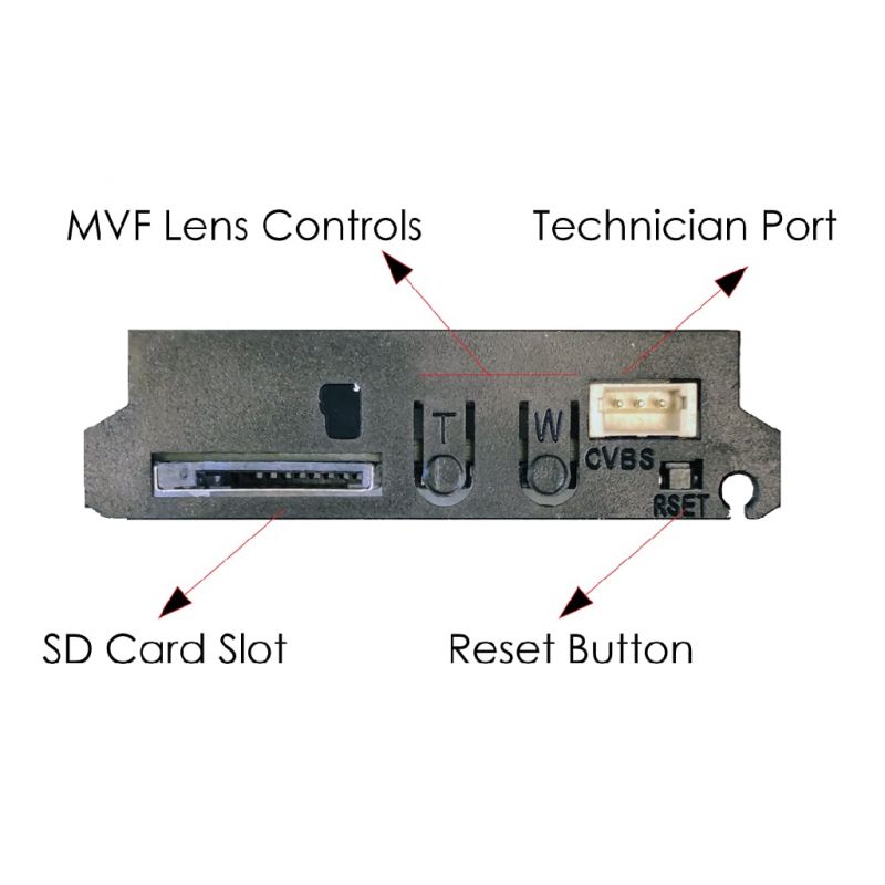 Provision I4-320IPE-MVF Tubular IP 2MP H265 WDR IR40m 2,8-12mm VFM PoE IP67 DDA e detecção de rosto - Image 4