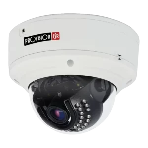 Provision DAI+280IP5MVF IP Dome 8MP H265 dWDR IR25m 3-11mm VFM PoE IP66 IK10 E/S DE ÁUDIO
