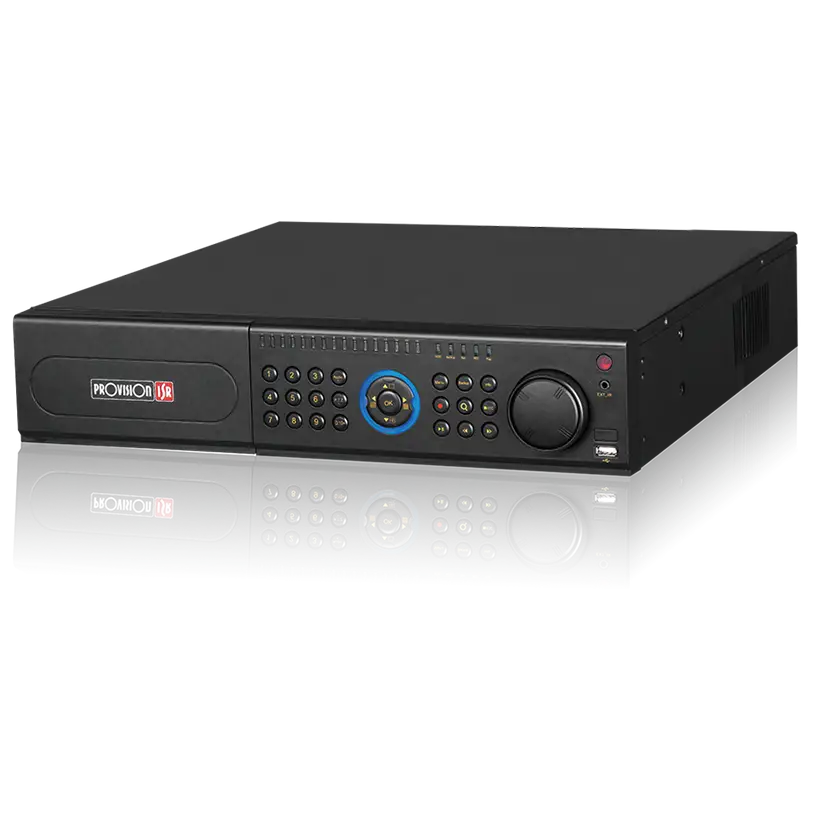 Provision NVR8-641600R(2U) NVR 64 canais 320Mbps 4K H265 2xHDMI 8HDD 8/4 E/S + RAID