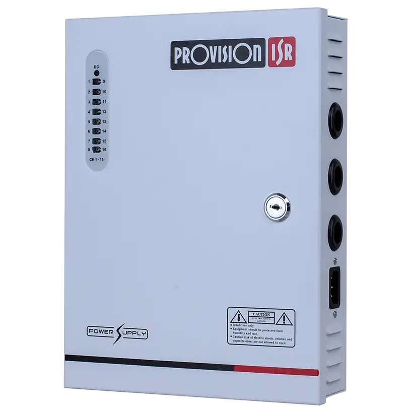 Provision PR-5A8CH-B Fonte de alimentação 8CH com bateria
