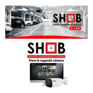 Provision SHOB-CH Licença adicional para o software de gerenciamento de estacionamento PROVISION (para a segunda câmera do sistema)